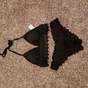 NWOT black bikini